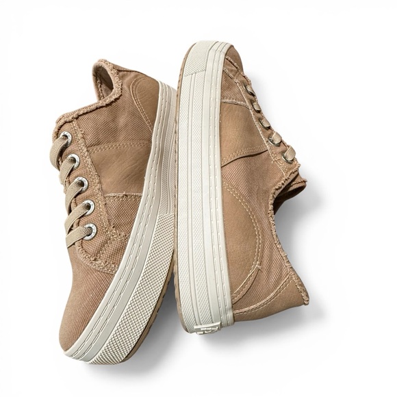 Blowfish Malibu Low Top Slip In Lace Comfort Sneakers Kahkai Platform Vegan Sz 9 - Picture 4 of 13